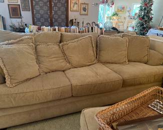 Sofa in Good Condition. Upholstery needs updating