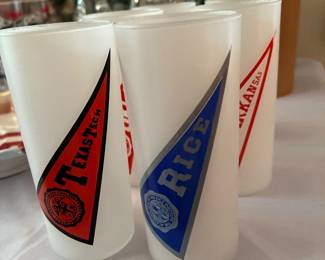 Vintage Southwest Conference Glasses
