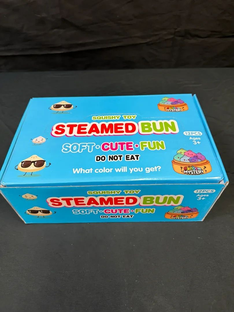 001 Dumpling Squish Surprise Box- 12 Pack 