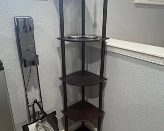 Furinno Turn-N-Tube 4-Tier Corner Shelf Unit