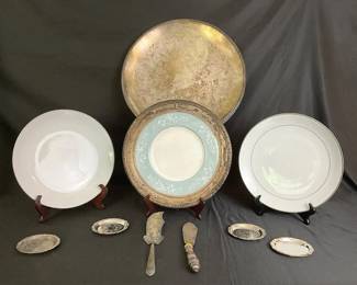 Sliver Plated Mikasa Serving Collection