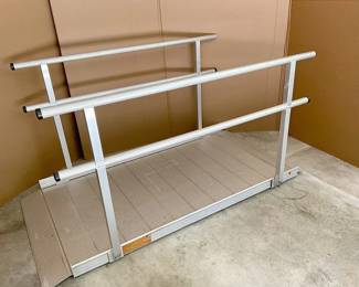 Metal Ramp with Rails