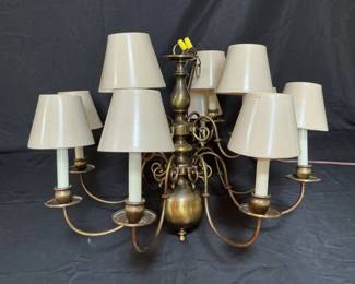 Brass Chandelier