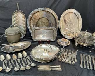 Silver plated Serving
