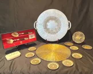 Florentine Damascene Dishes Friends