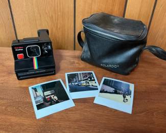Vintage Polaroid Time Zone