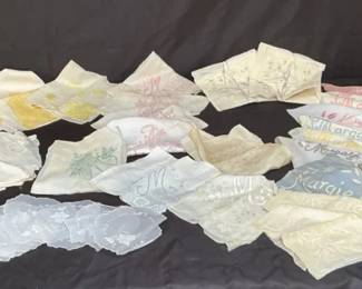 Dainty Linens Featuring Margaret