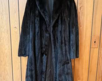 Vintage Full Length Minx Fur Coat