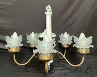 Lotus Flower Chandelier