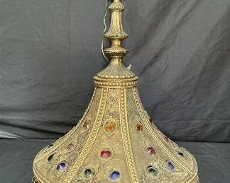 RegencyStyle Jeweled Chandelier