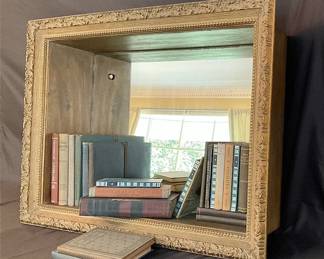 Shadowbox Mirror French Books