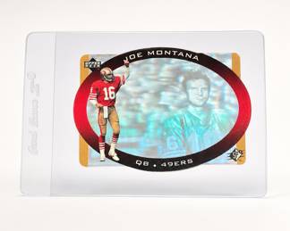 Lot 993: 1996 Upper Deck SPx Joe Montana #43