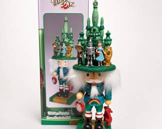Lot 204: Wizard of Oz Emerald City Holiday Nutcracker with Box
