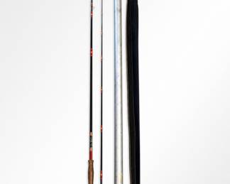 Lot 103: Harnell Two-Piece Fishing Rod with Aluminum Tube