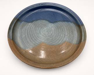 Lot 73: Wild River Pottery Hand-Thrown Stoneware Plate