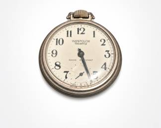 Lot 983: Westclox Scotty Pocket Watch