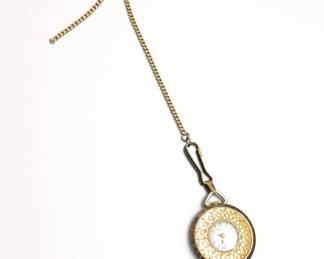 Lot 974: Lucerne Pendant Watch on Chain