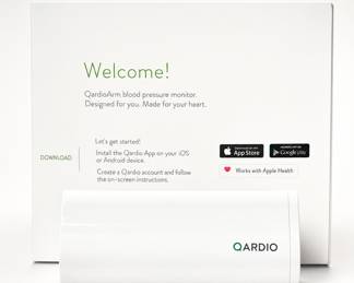 Lot 60: QardioArm A100 Wireless Blood Pressure Monitor