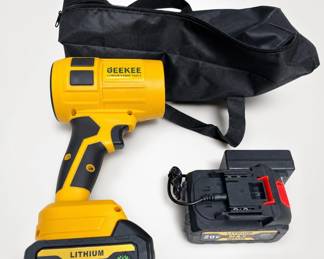 Lot 409: UEEKEE 20V Cordless Air Blower with 2 Batteries
