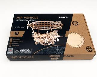 Lot 412: ROKR Air Vehicle LK702 Mechanical Gears Model Kit