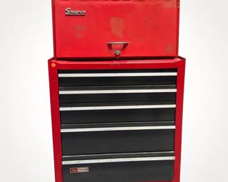 Lot 43: Snap-on & Craftsman Rolling Tool Chest Combo