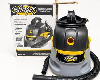 Lot 251: Stinger HD2025 2.5 Gallon Wet/Dry Vac