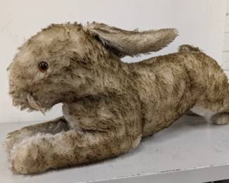 Large Antique Mohair Rabbit