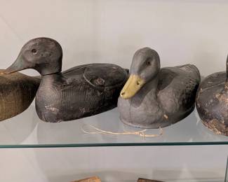 Carved Wood Duck Decoys