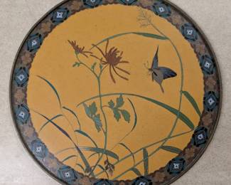 Japanese Cloisonné Charger