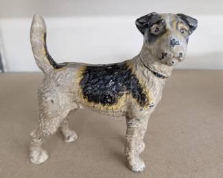 One of several Cast Iron Dog Doorstops