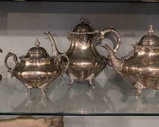 Victorian Sterling Silver Tea & Coffee Service