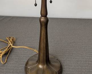 Handel Lamp Base with Pierced Cap