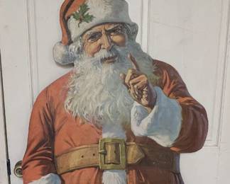 Palmolive-Peet Santa Claus Die-Cut Display
