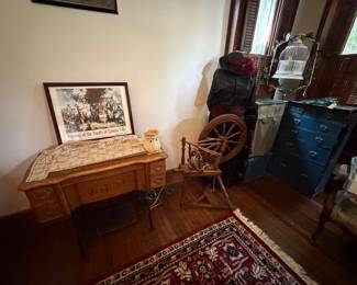 Vintage converted electric sewing machine