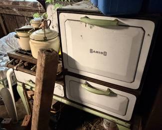 Vintage SANICO GAS RANGE STOVE