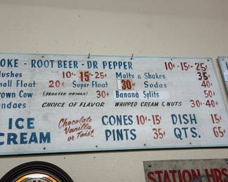 Vintage signage