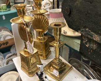 brass candlesticks