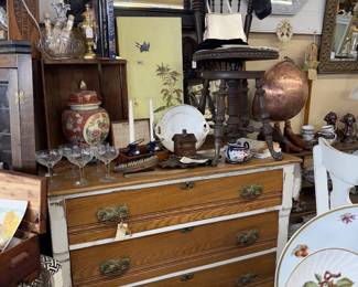 Vintage wooden dresser
