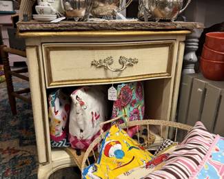 Vintage French Provincial nightstand