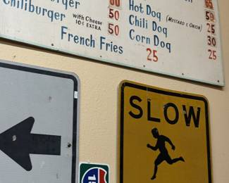 Vintage signage