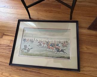 Aylesbury Grand Steeple Chase - Colored Engravings
