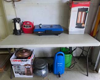 Camping and other outdoor equipment 