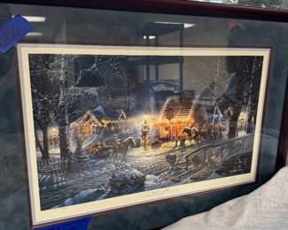 Terry Redlin painting signed and numbered