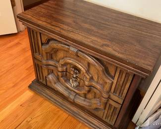 #62 Basic Witz 2 Drawer Nightstand - 26x15x21 $50.00