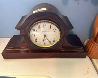 #69 Seth Thomas Mantle Clock 16x5x9 $75.00