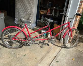 #159 Savannah Tandem Bike (as is condition) 26" Tire $75.00