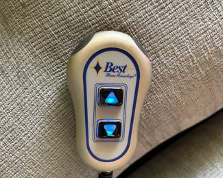 #44 Sea Foam Best Chair Lift and Recliner w/remote Working (some small stains on Foot Rest) 21" Seat Width between arm rest $250.00