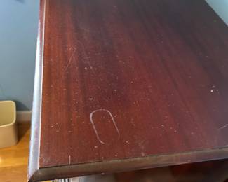 #34 Wood 6 Drawer Chest of Drawers - (finish issues on top) - 35x21x48 $150.00