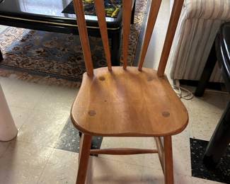 #139 Wood Odd dining Chair $20.00
