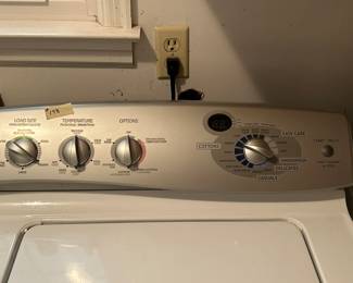 #198 GE Profile Washer - No Agitator - Stainless Steel Super Capacity $100.00